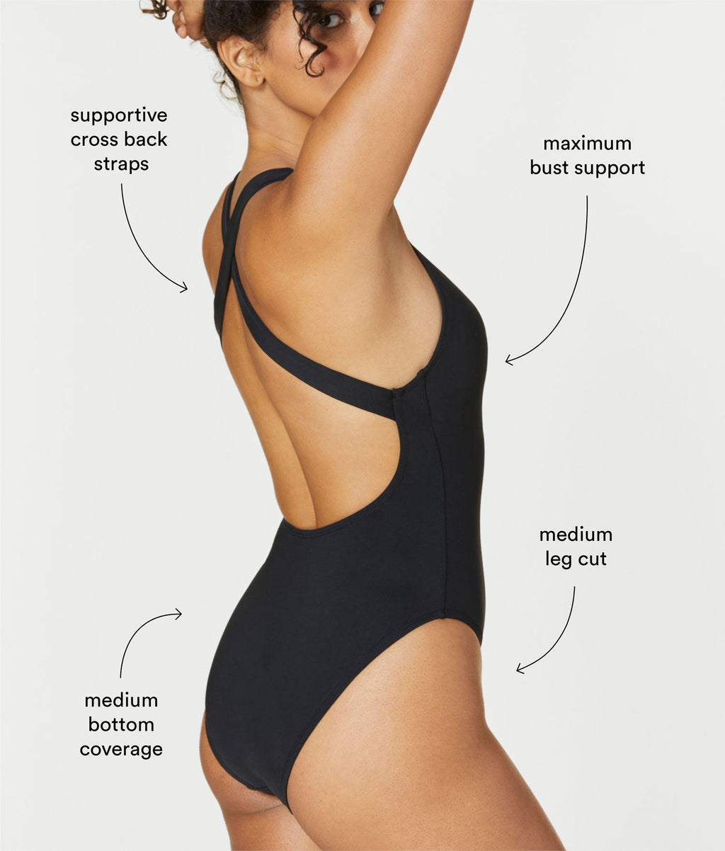 The Tulum One-Piece in Flat