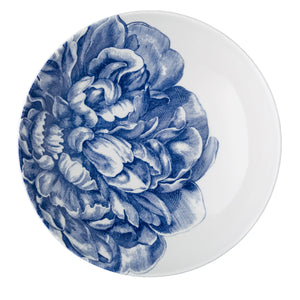 Peony Blue Wide Serving Bowl - Caskata