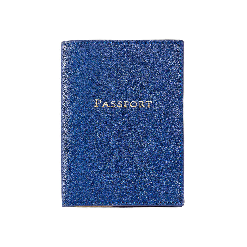 Passport Holder in Goatskin Leather