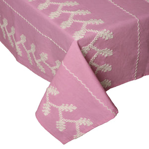 Pink Vine Tablecloth