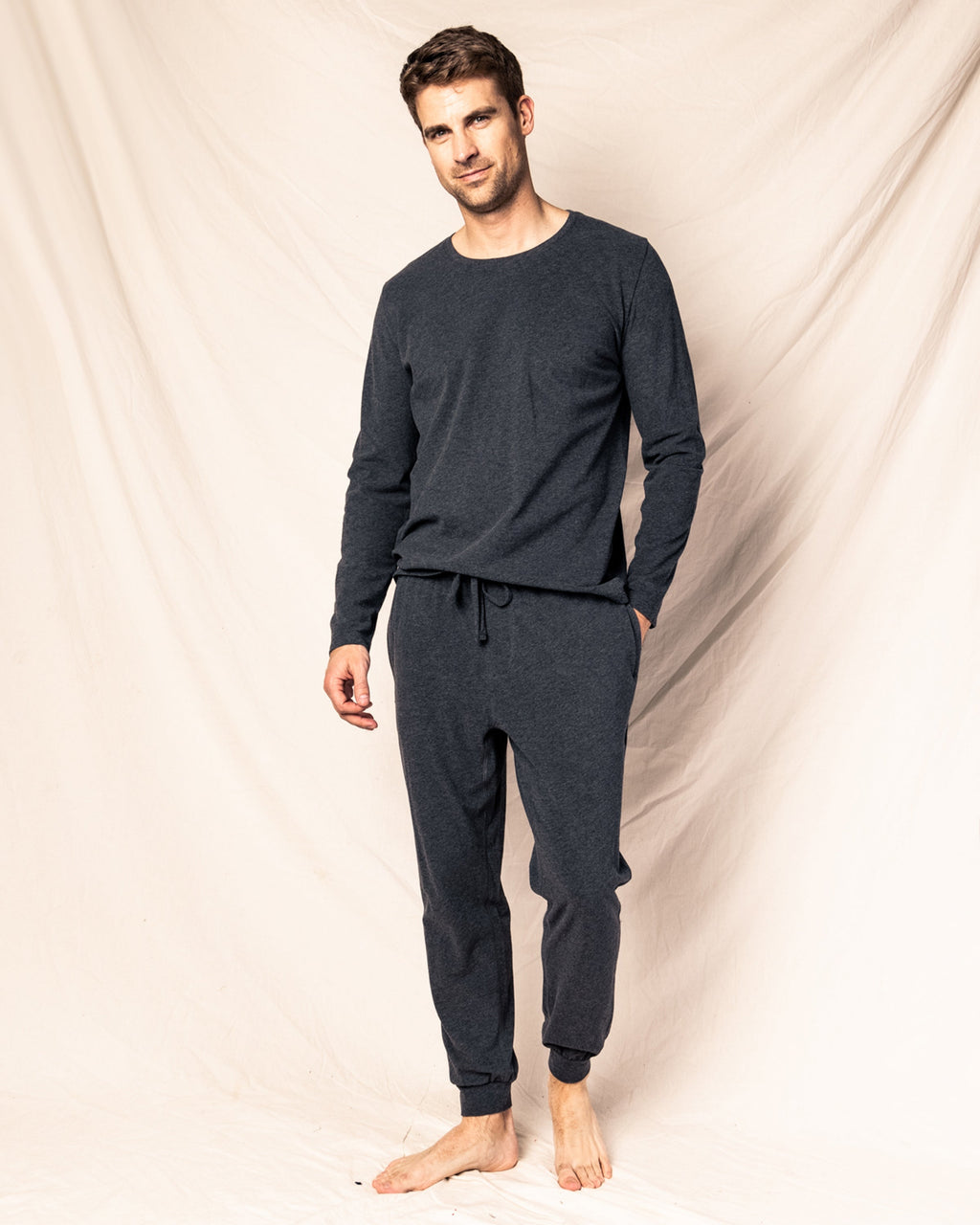Pima Cotton Men’s Dark Heather Pants