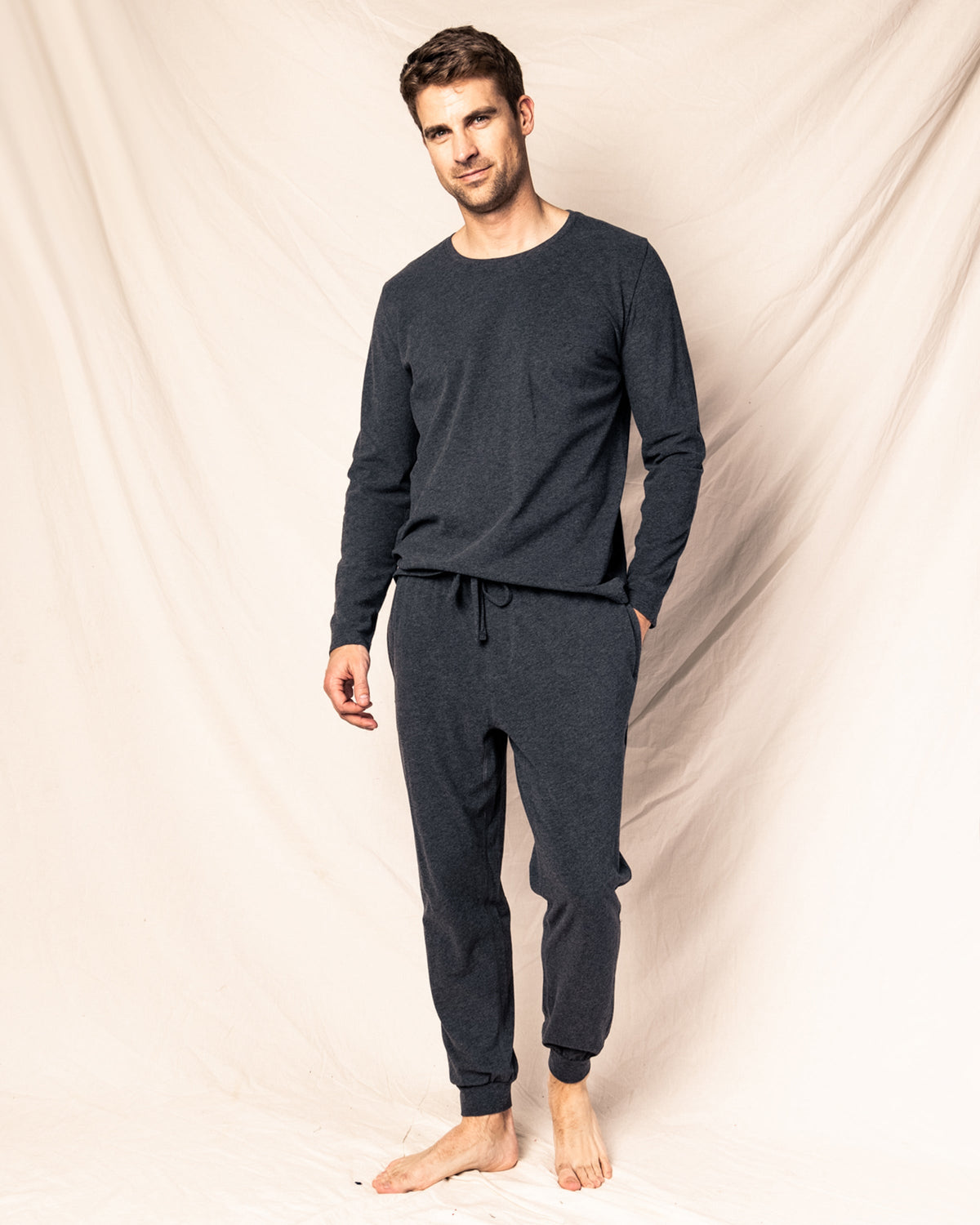 Pima Cotton Men’s Dark Heather Pants