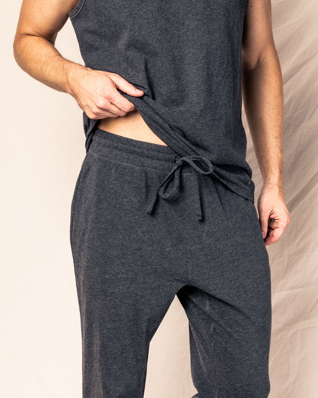 Pima Cotton Men’s Dark Heather Pants