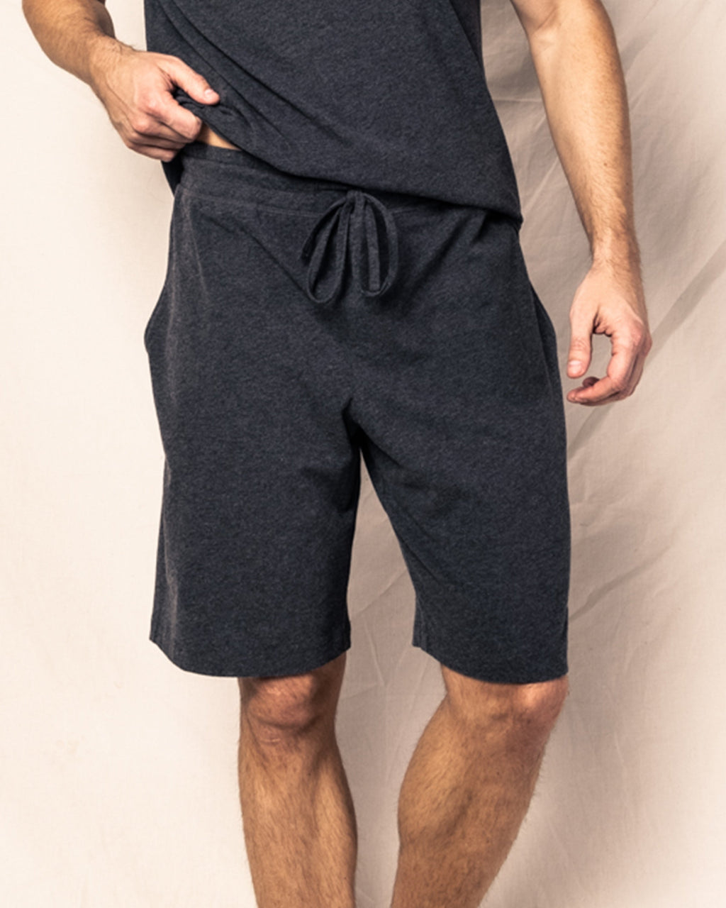 Pima Cotton Men’s Dark Heather Shorts