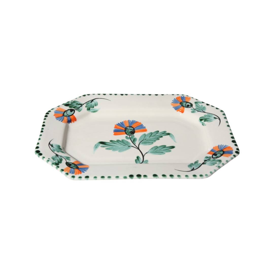 Carnation Octagonal Platter