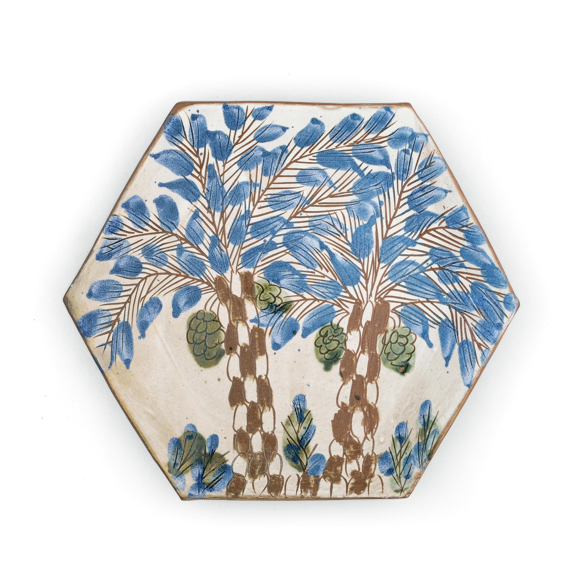 DATE HEXAGON PLATTER