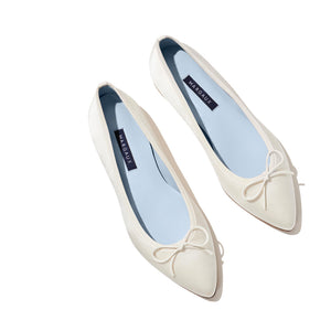 The Pointe in Ivory Satin