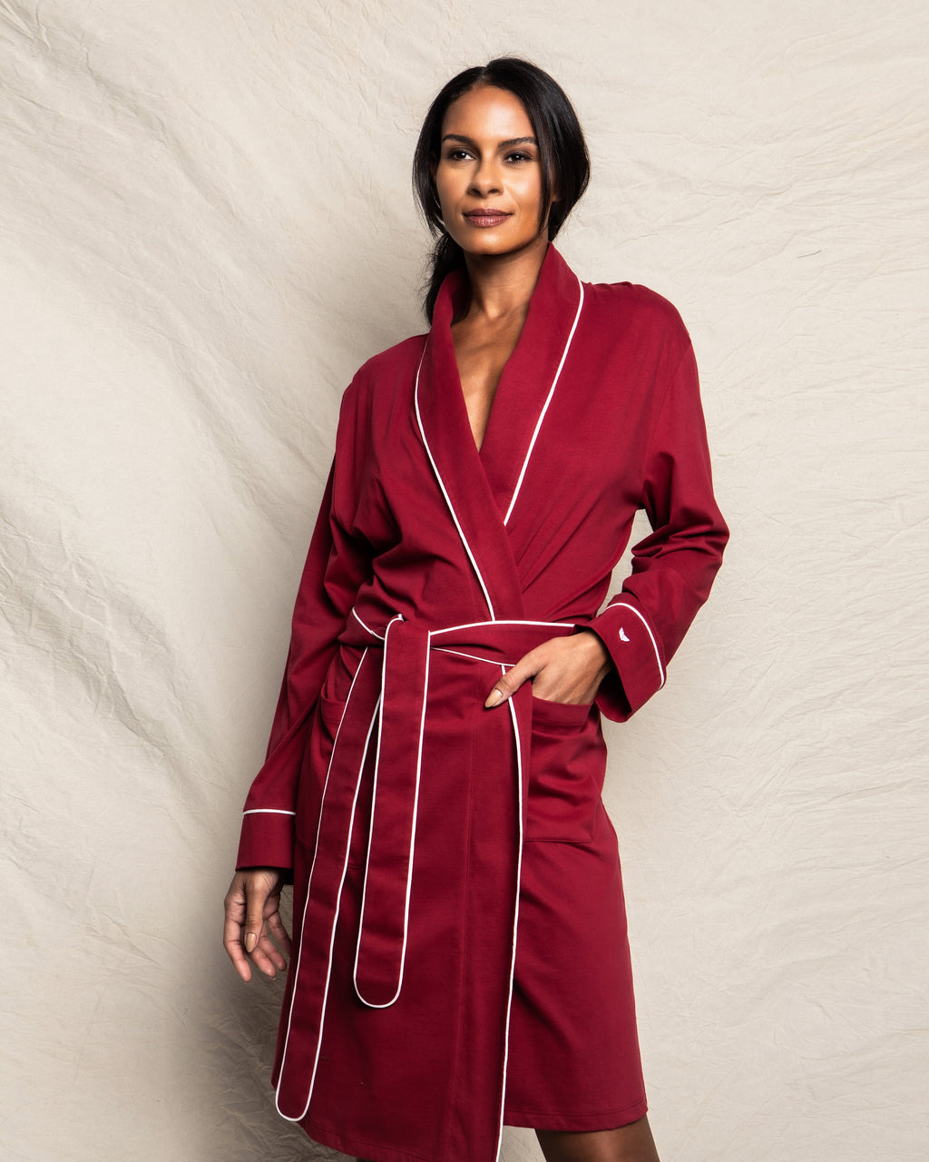 Luxe Pima Women’s Bordeaux Robe