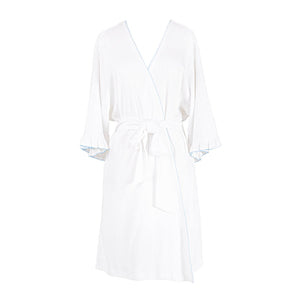 Liza Pointelle Cotton Robe