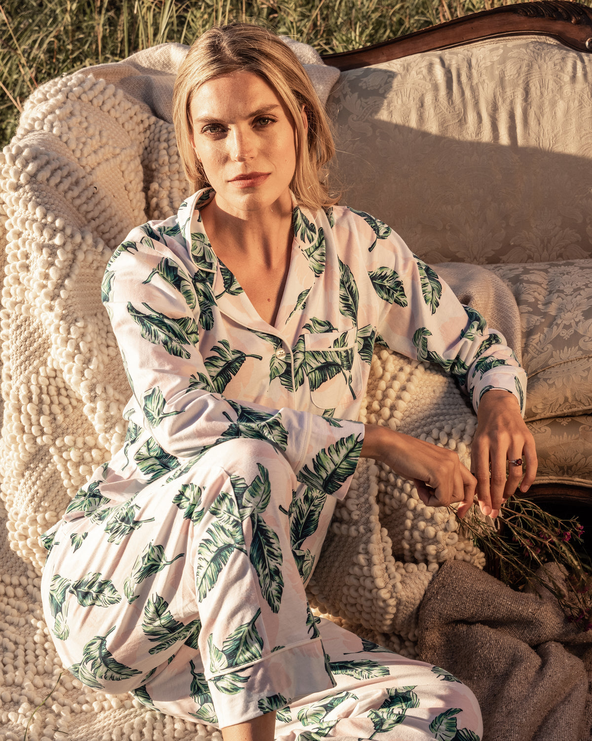 Women's Pajama Set in Dorset Floral