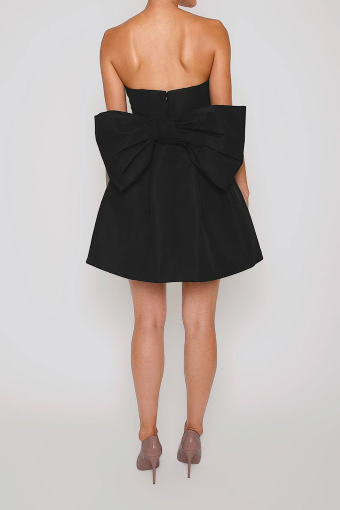 Paige Silk Faille Full Mini Dress