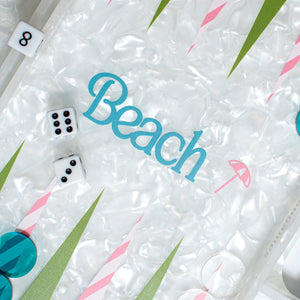 Palm Beach Backgammon Board