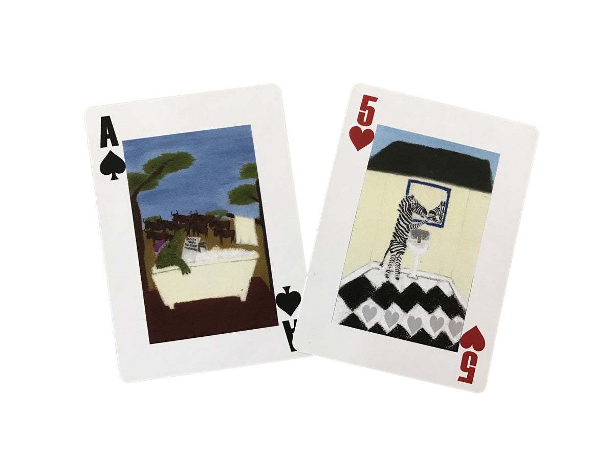 African Safari Playing Cards