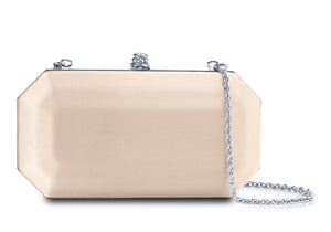 Perry Clutch in Champagne Bubble