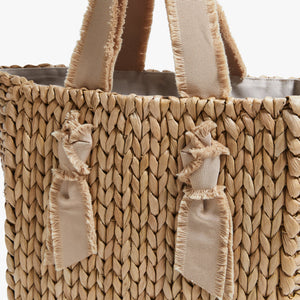 Petite Isla Bahia Fringe Bag in Camel