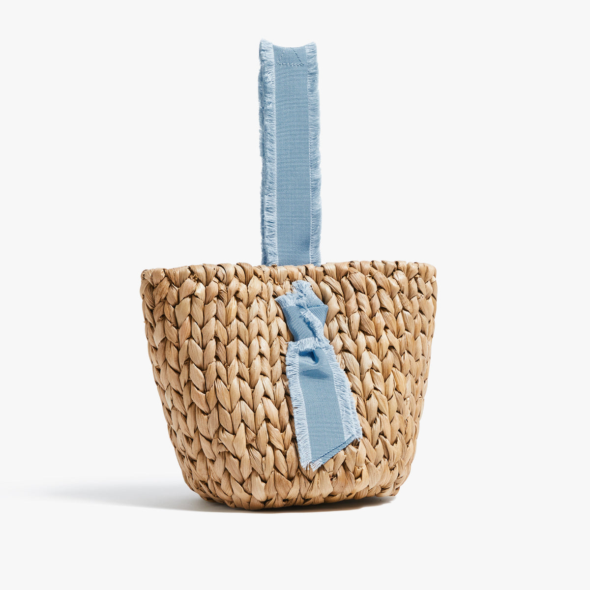 Petite Isla Bahia Basket Bag in Cornflower Blue
