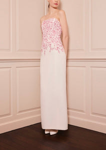 Camelia Gown with Embroidery