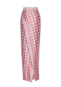Merritt Rose Wrap Maxi Skirt