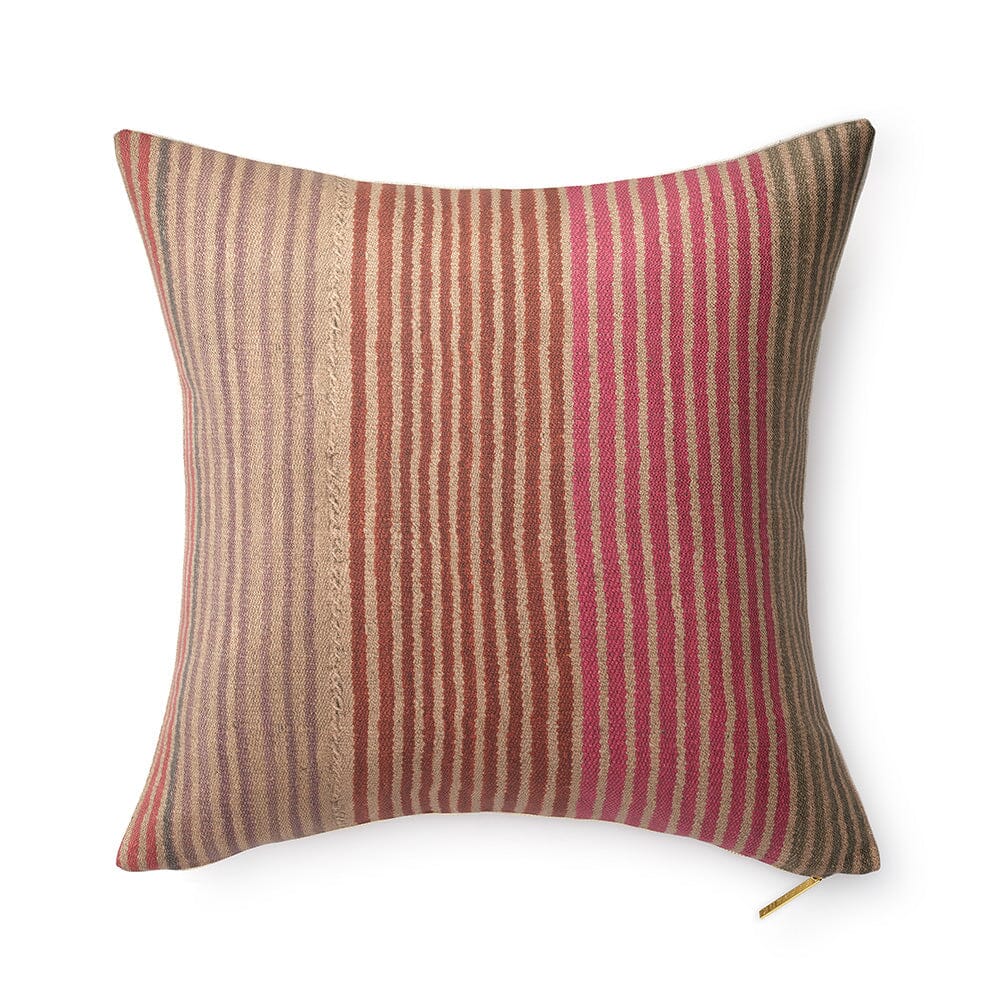Candy Stripe Frazada Pillow St. Frank 22" W x 22" H 