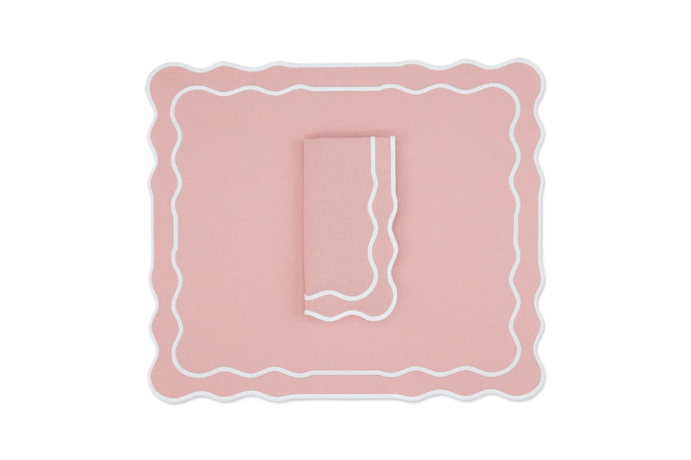 Tableau Cotton Blend Napkin and Placemat, Set of 4