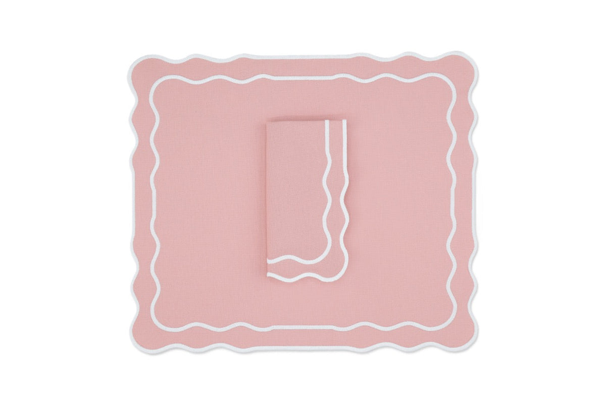 Tableau Cotton Blend Napkin and Placemat, Set of 4