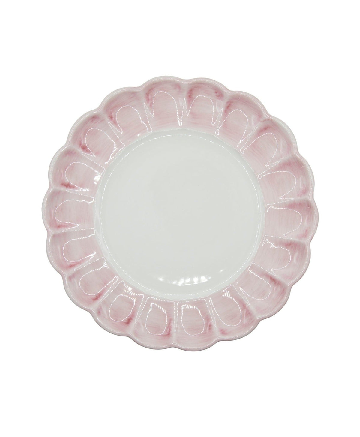 Lido Dinner Plate, Pink, Set of 4 - Skye McAlpine Tavola