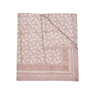 Pink Rosebud Tablecloth