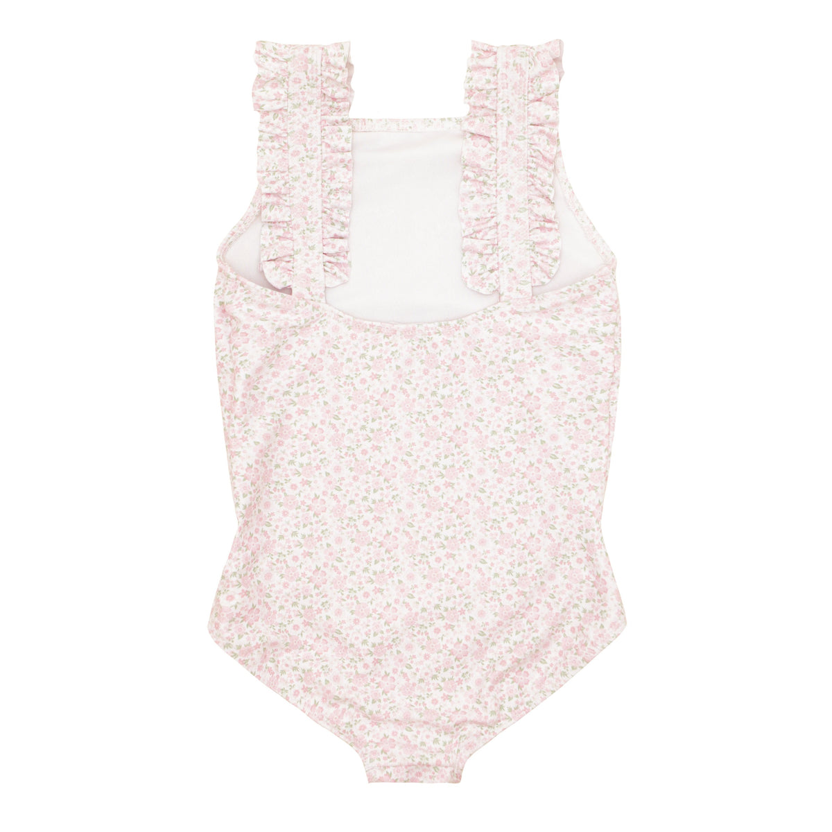 Girls Ruffle Collar One-Piece