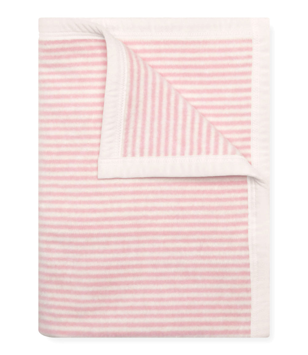 Lilette Dotted Open Knit Blanket - Pink main image 1
