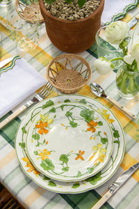Multicolor Plaid Rectangular Tablecloth