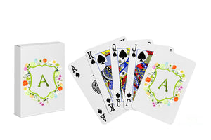 Personalized Crest Playing Cards