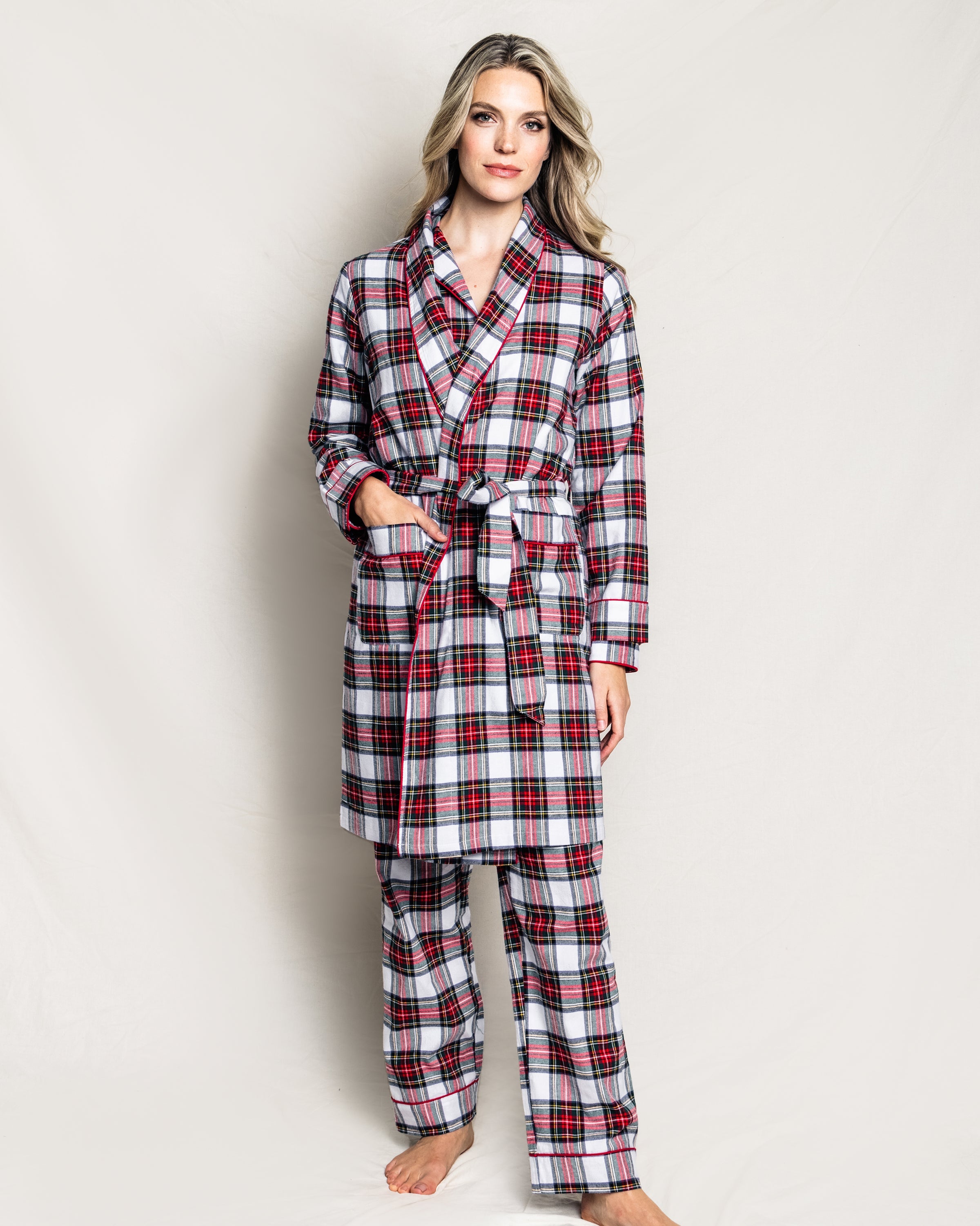 Women’s Balmoral Tartan Robe