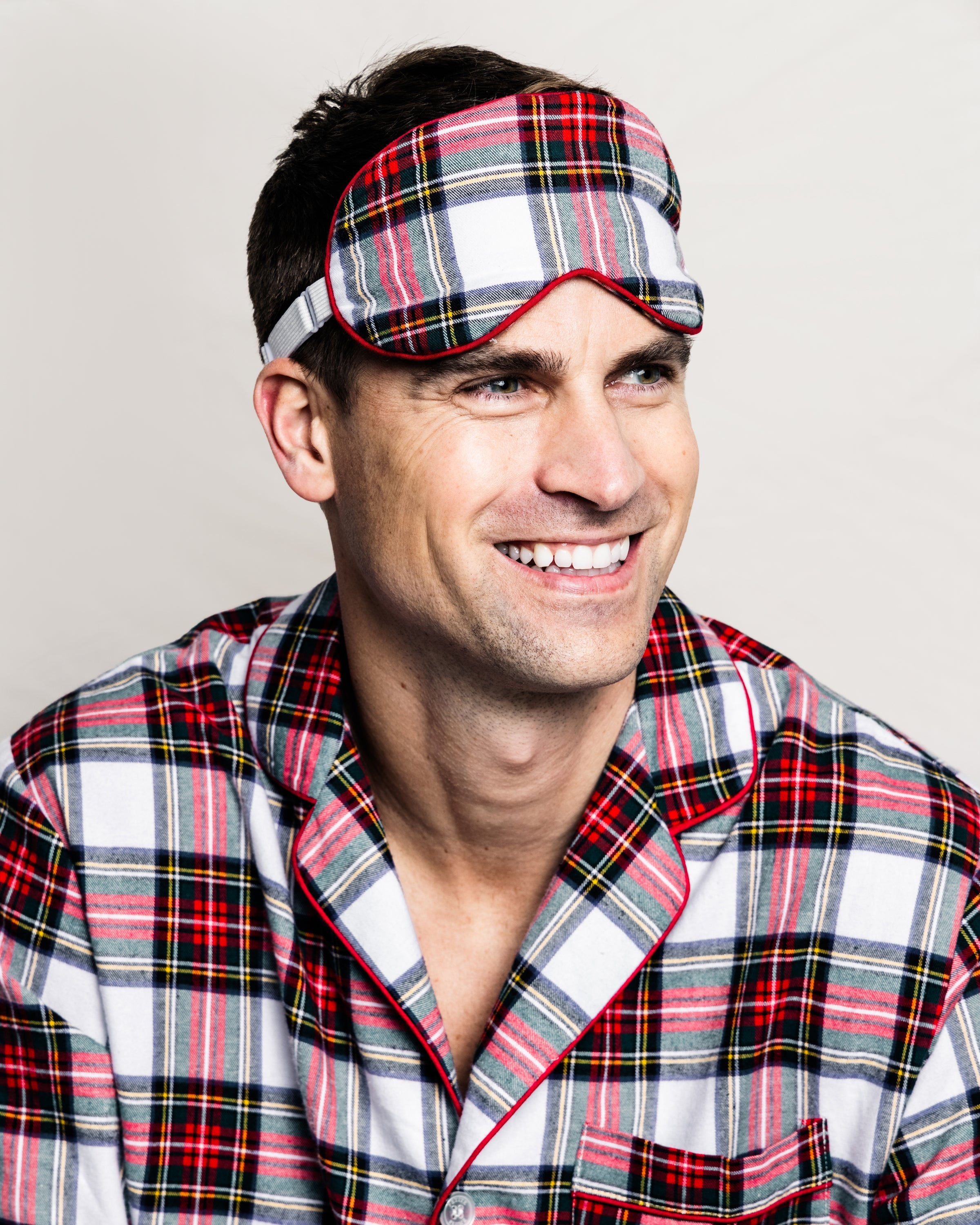 Adult’s Balmoral Tartan Traditional Sleep Mask