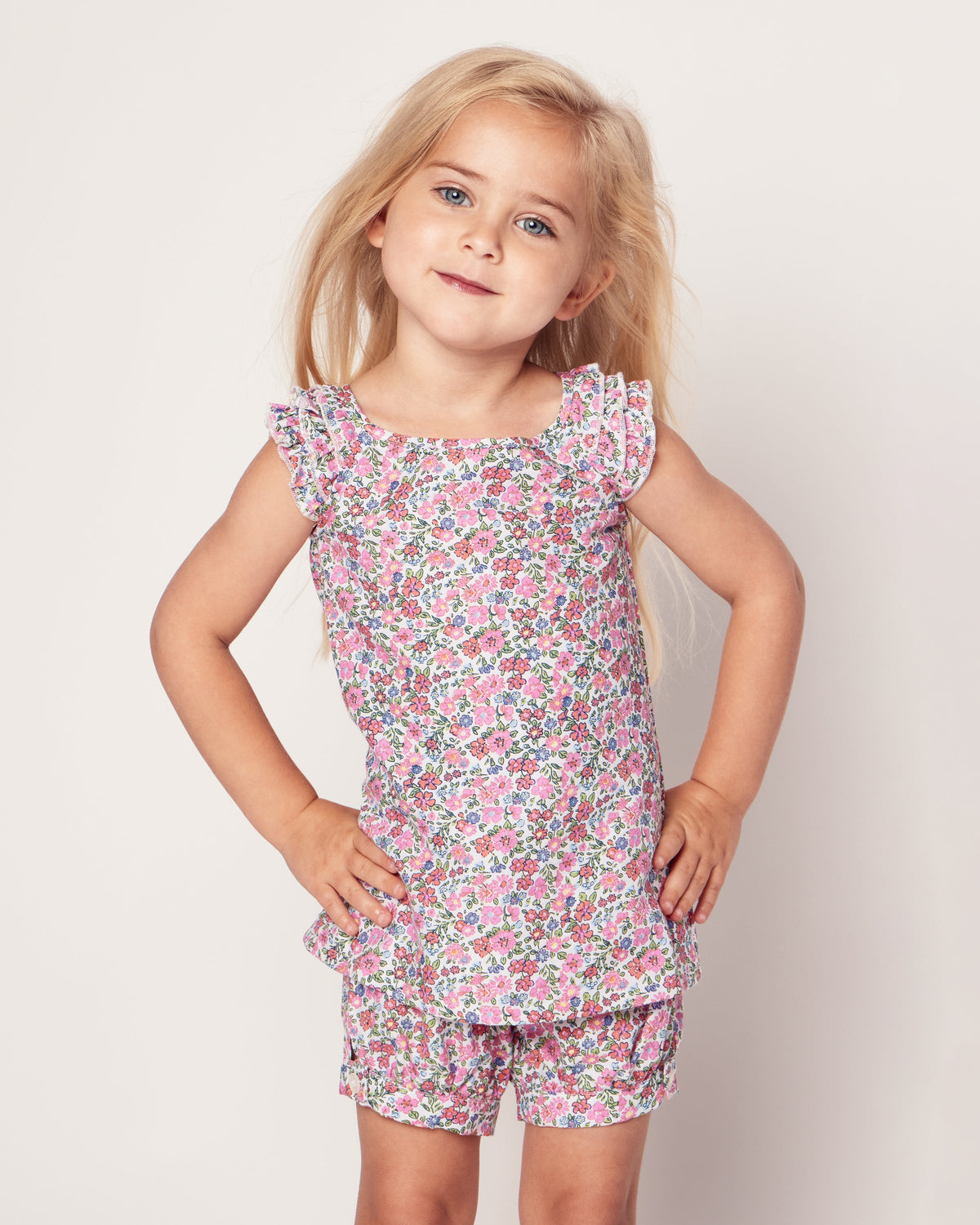 Children’s Fleurs de Rose Amelie Short Set