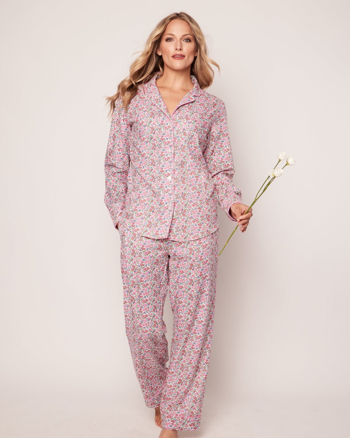 Women’s Fleurs de Rose Pajama Set