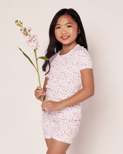 Children's 100% Pima Cotton Dorset Floral Short Set