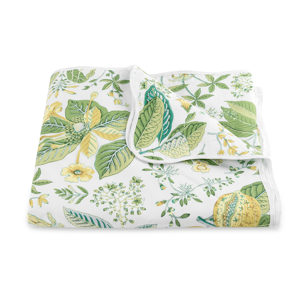 Courtland & Co Pomegranate Duvet Cover - Citrus, Queen