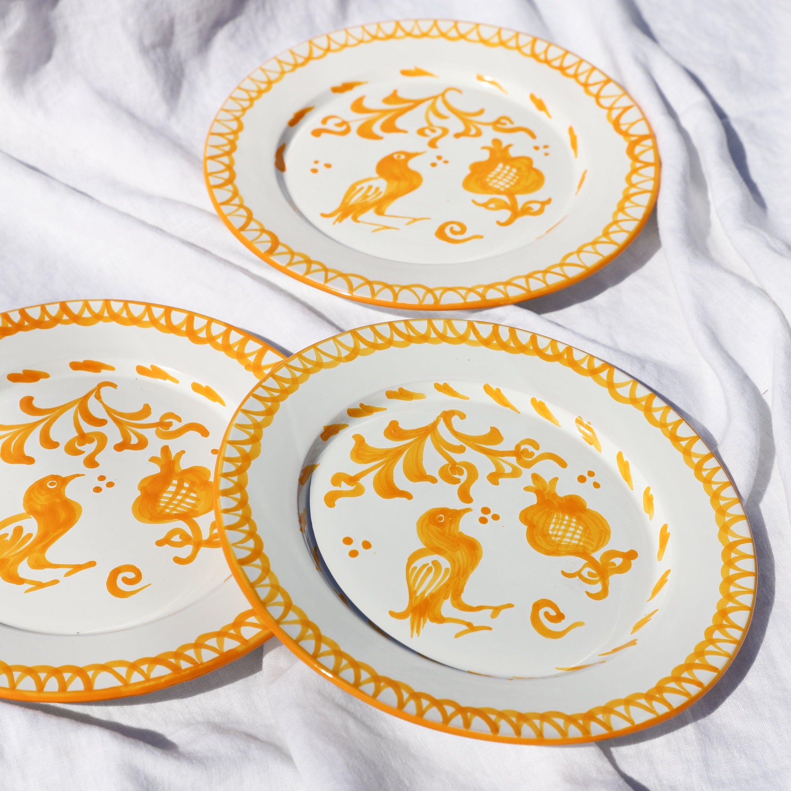 Casa Amarilla Dinner Plate with Traditional Designs