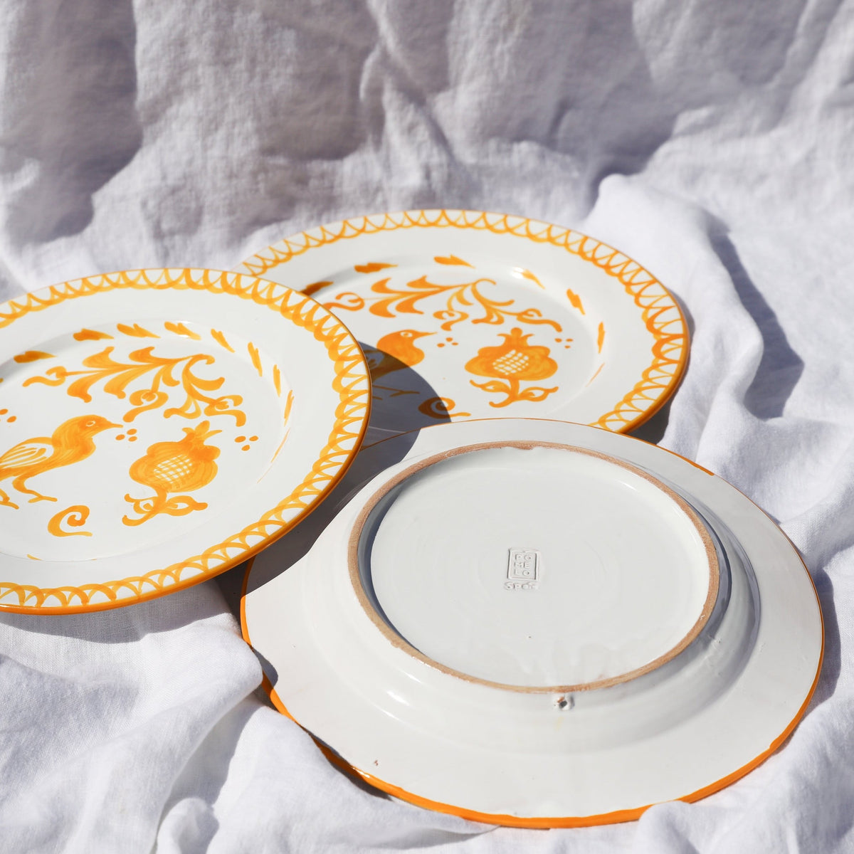 Casa Amarilla Dinner Plate with Traditional Designs