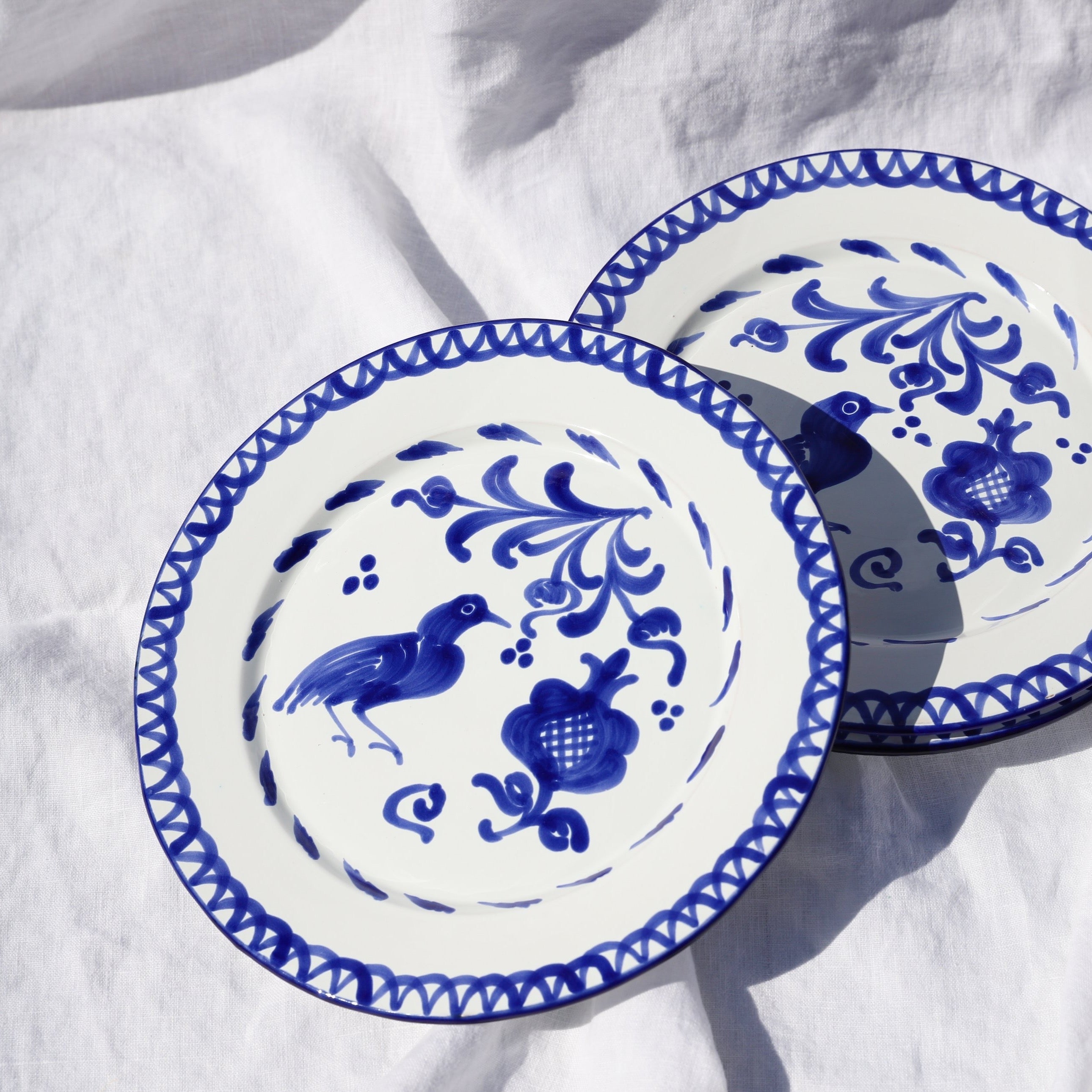 Casa Azul Dinner Plate with Traditional Designs