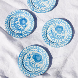 Casa Celeste Mini Plate with Hand-Painted Designs