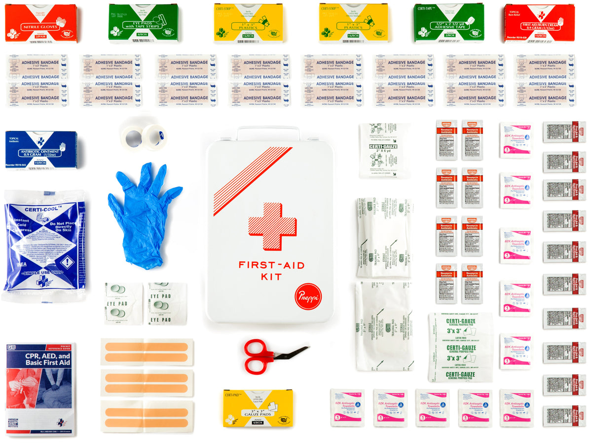 Preppi Metal Waterproof First-aid Kit