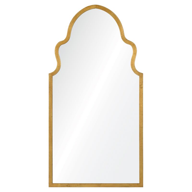 Bianca Wall Mirror, Gold