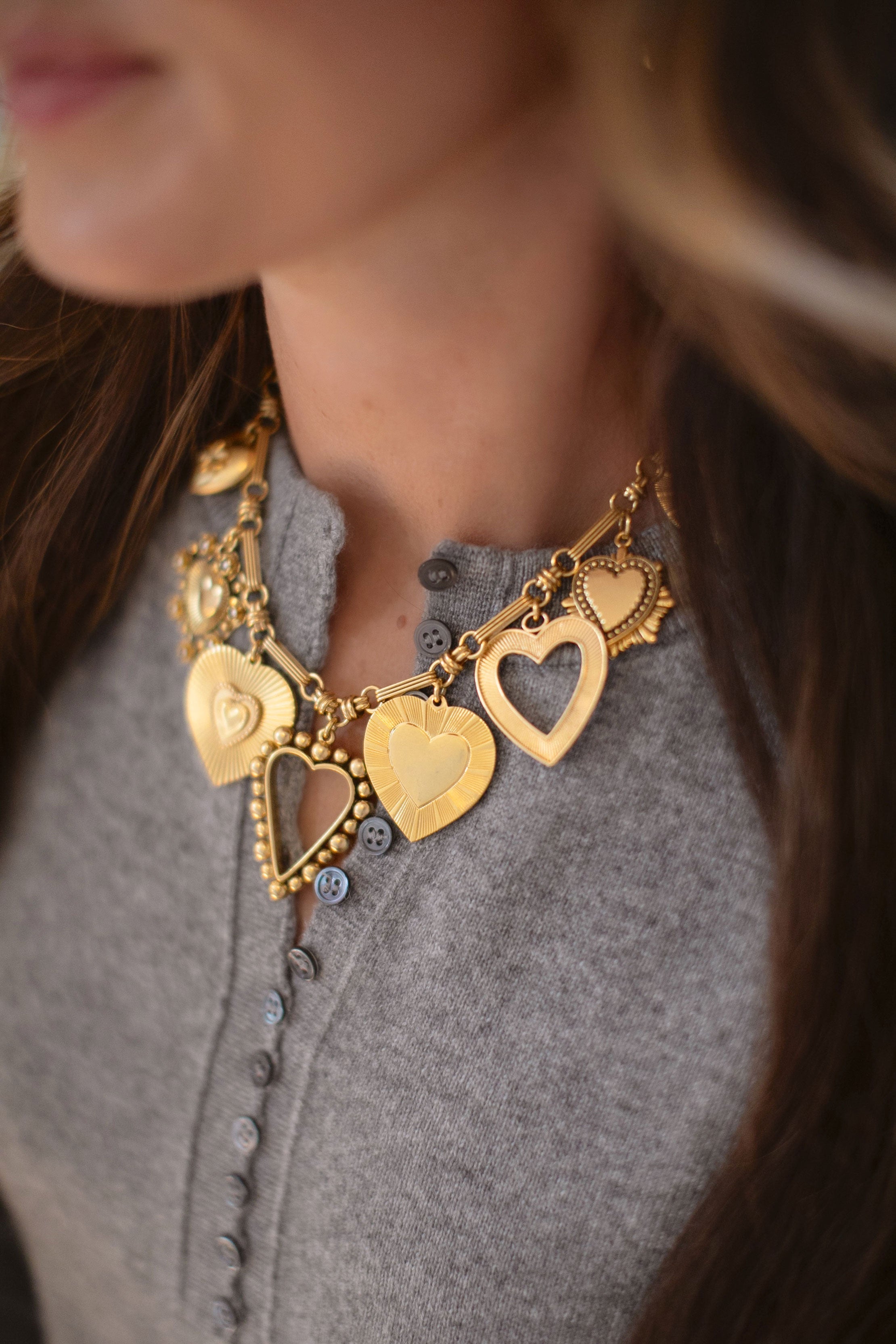 Queen Of Hearts Necklace | Over The Moon