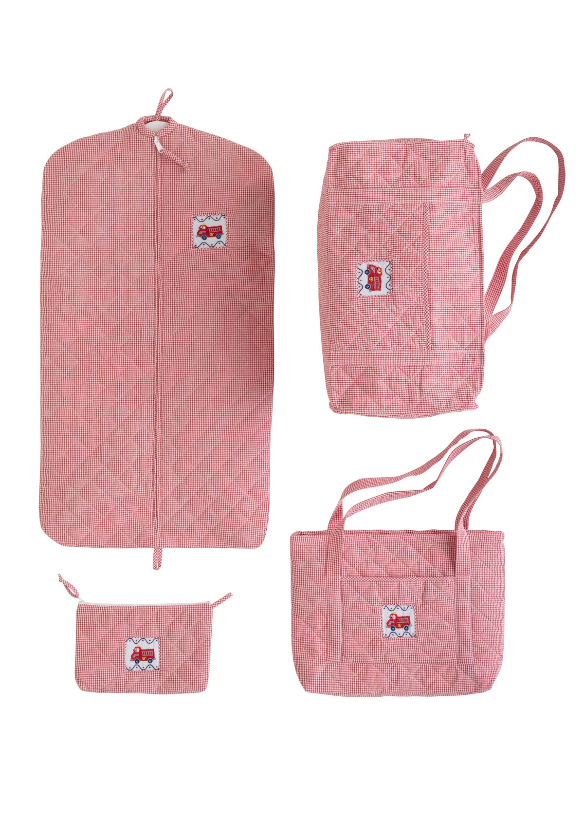 Quilted Luggage Set