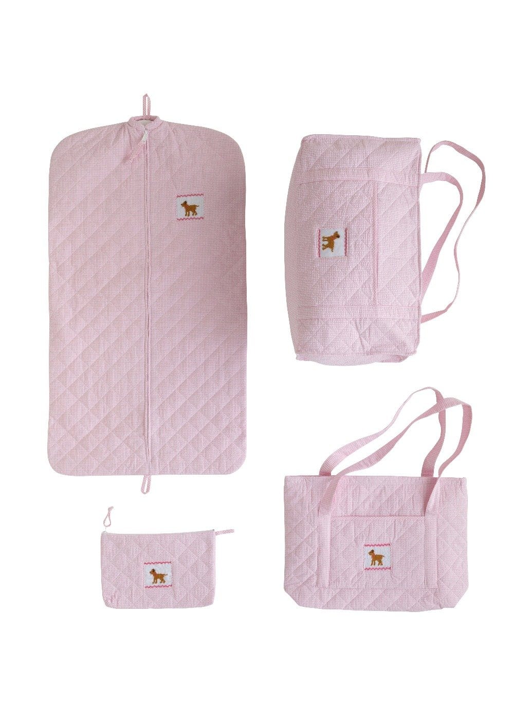 Quilted Luggage Set
