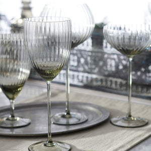 Quinn Smoke White Wine Glasses, Set of 2