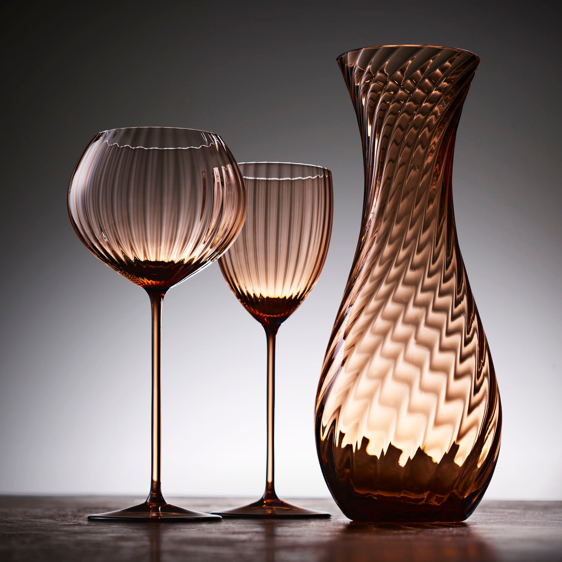 Quinn Amber Carafe