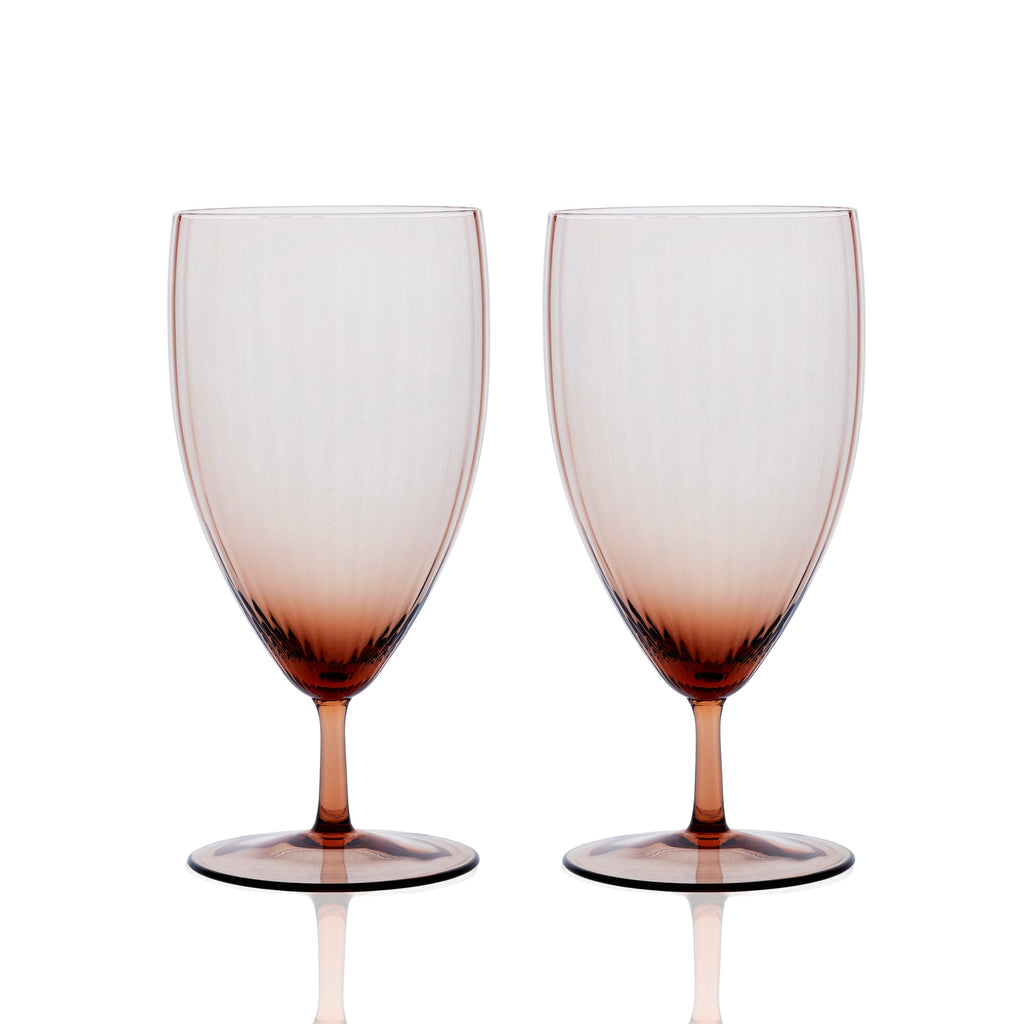 Quinn Amber Red Wine Glasses  Red wine glasses, Elegant wine