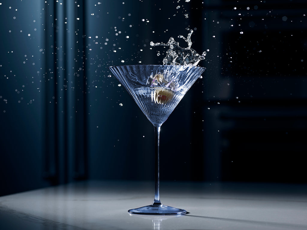 Quinn Ocean Martini Glasses, Set of 2